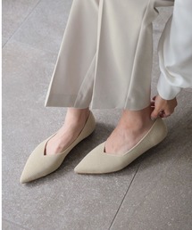 LOWRYS FARM | ニットパンプス 635642(パンプス)