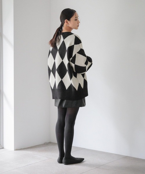 LOWRYS FARM（ローリーズファーム）の「ニットパンプス 635642（パンプス・レディース・ブラック系その他/アイボリー/ブラック/その他/レオパード・SMALL/MEDIUM/LARGE）」の8枚目の写真