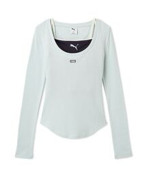 SNIDEL | 【SNIDEL×PUMA】レイヤードカットソー(Tシャツ/カットソー)
