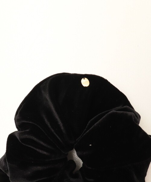 NOLLEY’S（ノーリーズ）の「パールベロアシュシュ（シュシュ・レディース・ブラック/ベージュ・FREE）」の10枚目の写真