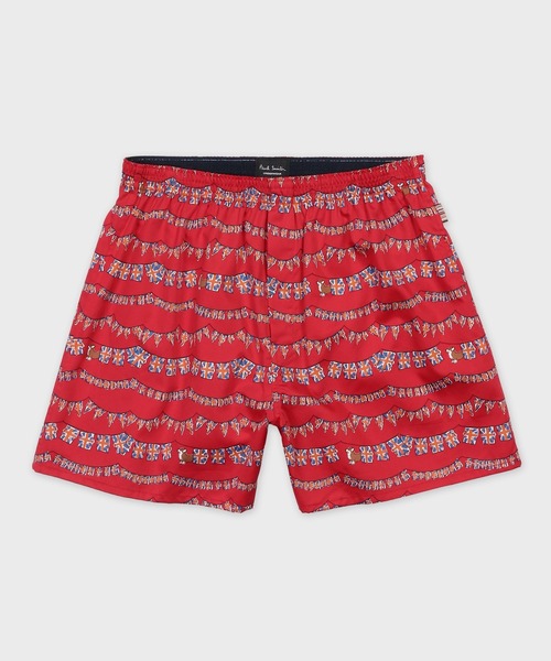 Paul Smith（ポールスミス）の「“Flags with Corgi” トランクス 【853275 2253A】（トランクス・メンズ・サックスブルー/レッド/ネイビー・MEDIUM/LARGE）」の3枚目の写真
