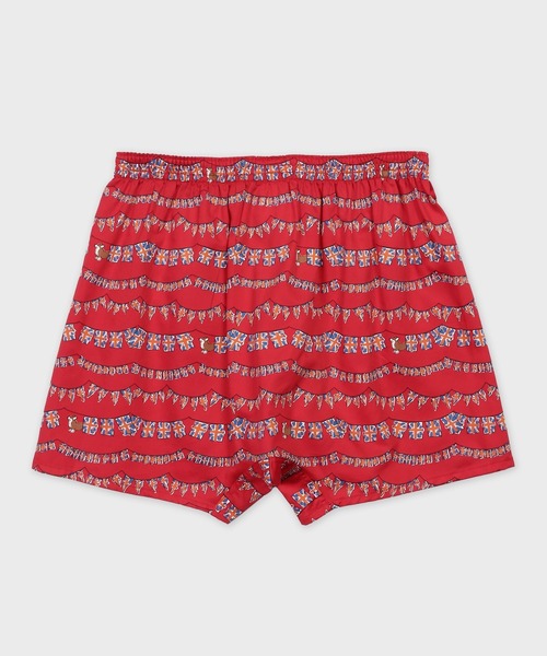 Paul Smith（ポールスミス）の「“Flags with Corgi” トランクス 【853275 2253A】（トランクス・メンズ・サックスブルー/レッド/ネイビー・MEDIUM/LARGE）」の4枚目の写真