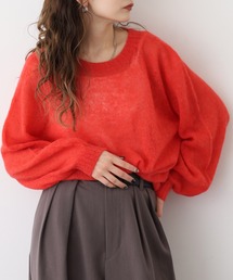 BRODIAEA（ブローディア）の「BRODIAEA アルパカ混ホールガーメント薄手ニット 日本製（ニット/セーター）」