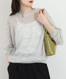 BRODIAEA（ブローディア）の「BRODIAEA アルパカ混ホールガーメント薄手ニット 日本製（ニット/セーター）」