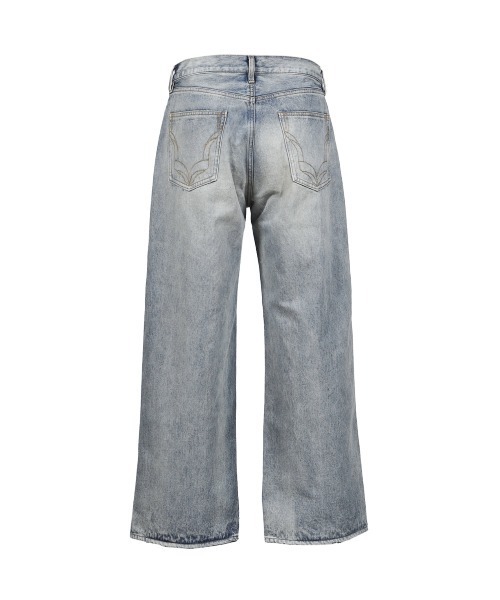 JUN/NAKAYAMA(ジュンナカヤマ)の「JN RIPPED DENIM(デニムパンツ・メンズ・サックスブルー・28cm/30/32)」の4枚目の写真