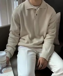 STYLE NUMBER（スタイルナンバー）の「【 STYLE NUMBER / スタイルナンバー 】 ポロ ネック ニット（ニット/セーター）」