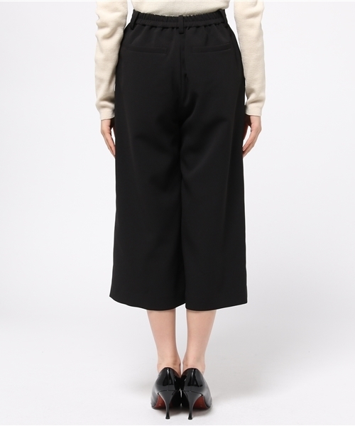 N.(N. Natural Beauty Basic)(エヌエヌナチュラルビューティーベーシック)の「ダブルクロスラップガウチョパンツ(その他パンツ・レディース・ベージュ/ブラック/グレー/ホワイト/ピンク・MEDIUM)」の13枚目の写真