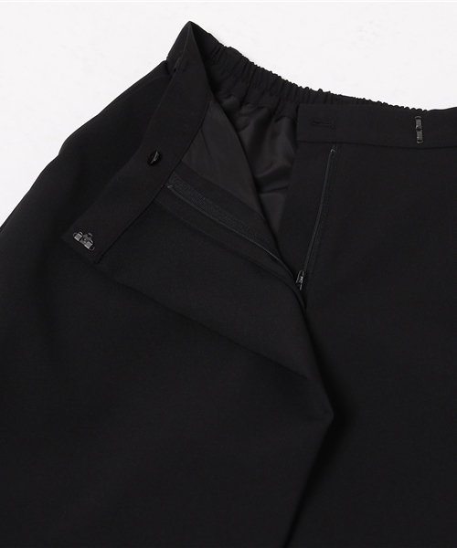 N.(N. Natural Beauty Basic)(エヌエヌナチュラルビューティーベーシック)の「ダブルクロスラップガウチョパンツ(その他パンツ・レディース・ベージュ/ブラック/グレー/ホワイト/ピンク・MEDIUM)」の8枚目の写真