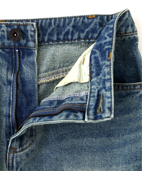 AVIREX（アヴィレックス）の「WAPPEN DENIM LONG SKIRT（デニムスカート・レディース・ブルー系その他/インディゴブルー/ピンク・S/M）」の19枚目の写真