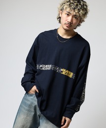 GUESS JEANS | GUESS JEANS 袖プリントスウェットロンT(スウェット)