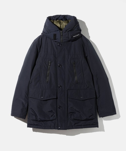 WOOLRICH（ウールリッチ）の「WOOLRICH RAMAR ARCTIC PARKA ウールリッチ ラマー アークティック  ダウンジャケット（ダウンジャケット/コート・メンズ・ブラック/ネイビー・LARGE/MEDIUM）」の14枚目の写真