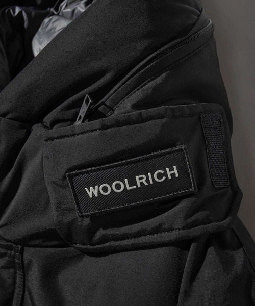 WOOLRICH（ウールリッチ）の「WOOLRICH RAMAR ARCTIC PARKA ウールリッチ ラマー アークティック  ダウンジャケット（ダウンジャケット/コート・メンズ・ブラック/ネイビー・LARGE/MEDIUM）」の10枚目の写真