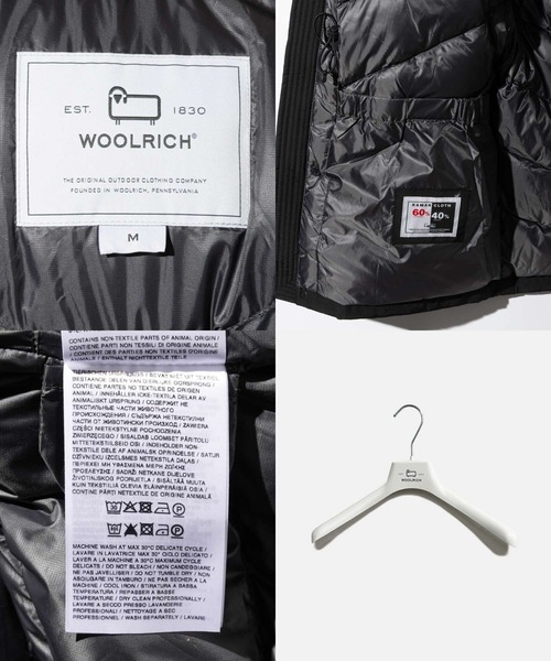 WOOLRICH（ウールリッチ）の「WOOLRICH RAMAR ARCTIC PARKA ウールリッチ ラマー アークティック  ダウンジャケット（ダウンジャケット/コート・メンズ・ブラック/ネイビー・LARGE/MEDIUM）」の13枚目の写真