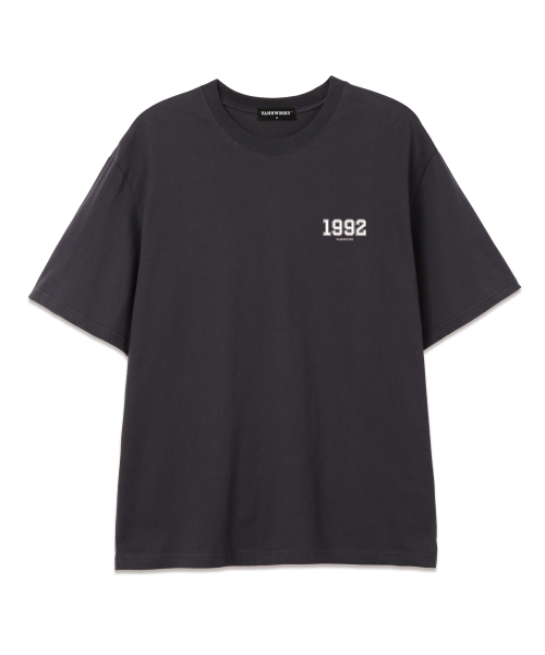 VANNWORKS(バンワークス)の「MINI 1992 オーバーサイズ 半袖Tシャツ (VS0101) チャコール/ホワイト(Tシャツ/カットソー・レディース・その他・MEDIUM/SMALL/X-LARGE/XX-LARGE/LARGE)」の1枚目の写真