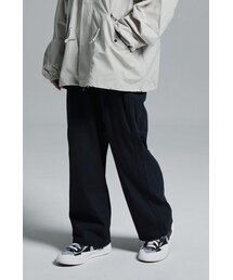 APOSTROPHE COMMA（アポストロフィコンマ）の「ワンタックバンディングワイドコットンパンツ（ネイビー）（その他パンツ）」