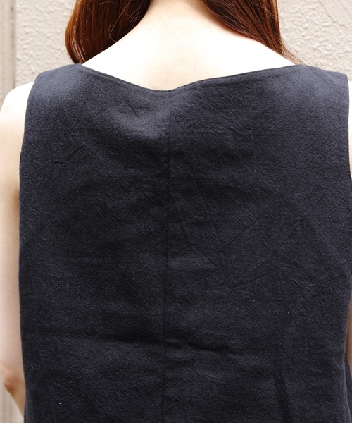 THE SHINZONE（ザ　シンゾーン）の「THE SHINZONE/シンゾーン　バテンレースジレ　BATTENBERG LACE GILET　26MMSBL03（ベスト・レディース・ブラウン/ブラック・36）」の8枚目の写真