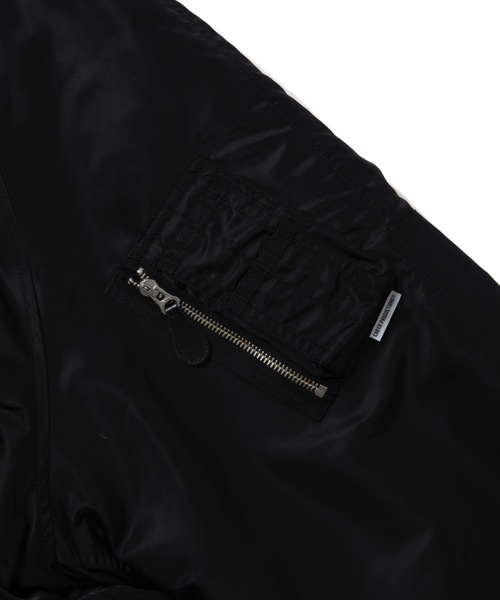 COOTIE PRODUCTIONS(クーティープロダクションズ)の「Error Fit Type N-3B Flight Jacket(ミリタリージャケット・メンズ・ブラック系その他/ブラック×ブラック・SMALL/LARGE/MEDIUM)」の11枚目の写真