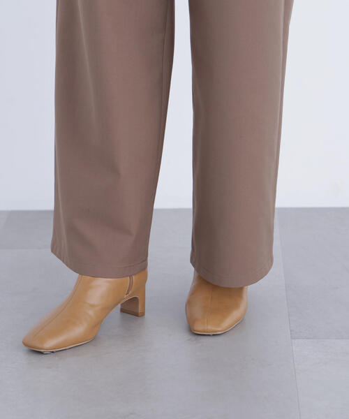 N.（N. Natural Beauty Basic）（エヌエヌナチュラルビューティーベーシック）の「ワイドツイルパンツ（スラックス・レディース・ベージュ/オフホワイト/ラベンダー・P/S/MEDIUM）」の7枚目の写真