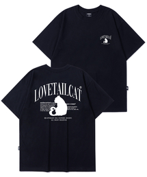 ANOTHER ARCHIVE（アナザーアーカイブ）の「FB Love Tail Cat Short Sleeve T-shirt_Navy（Tシャツ/カットソー）」