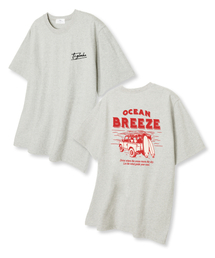 オーシャンブリーズ オーバーサイズ 半袖Tシャツ オートミール