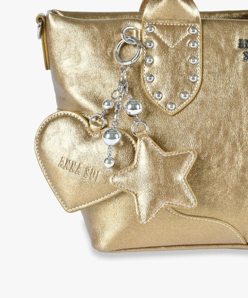 ANNA SUI（アナスイ）の「ルミナス 2WAYトートバッグ（ショルダーバッグ・レディース・シルバー/ゴールド・FREE）」の14枚目の写真