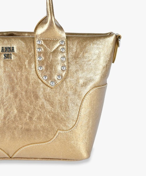 ANNA SUI（アナスイ）の「ルミナス 2WAYトートバッグ（ショルダーバッグ・レディース・シルバー/ゴールド・FREE）」の15枚目の写真