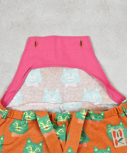 MARKEY'S（マーキーズ）の「ソウガラミニウラケサロペット（サロペット/オーバーオール・キッズ・ブラック系その他/オレンジ系その他/ブルー系その他・90/100/110/120/130/140/150）」の16枚目の写真