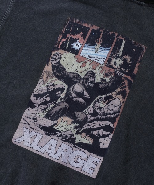 XLARGE(エクストララージ)の「XLARGE COMIC TWO HOODED SWEATSHIRT(パーカー・メンズ・オフホワイト/ネイビー/ブラック・L/M/S/XL)」の14枚目の写真