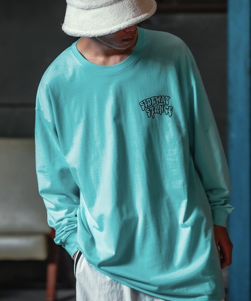 En serio TOKYO(エンソリオトーキョー)の「【SIDEWAYSTANCE】長袖ゴーストバスターズプリントTシャツ(Tシャツ/カットソー・メンズ・パープル/ブラック系その他2/ブルー系その他2/グレー系その他/ホワイト系その他2/イエロー系その他2・MEDIUM/X-LARGE/LARGE/SMALL)」の19枚目の写真