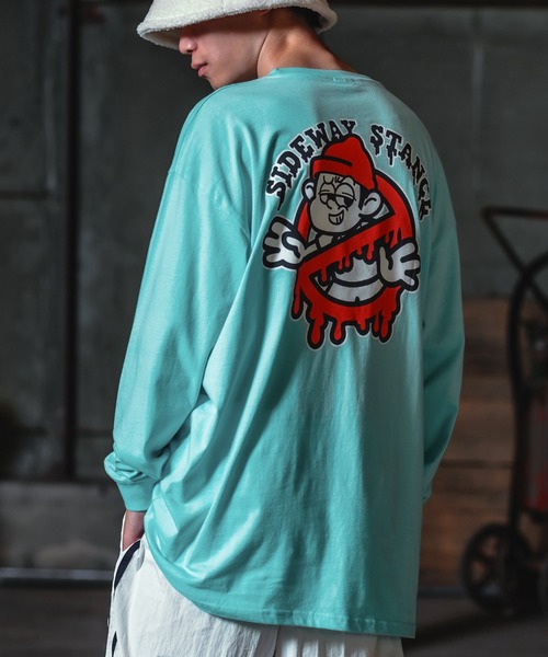 En serio TOKYO(エンソリオトーキョー)の「【SIDEWAYSTANCE】長袖ゴーストバスターズプリントTシャツ(Tシャツ/カットソー・メンズ・パープル/ブラック系その他2/ブルー系その他2/グレー系その他/ホワイト系その他2/イエロー系その他2・MEDIUM/X-LARGE/LARGE/SMALL)」の20枚目の写真