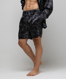 VANQUISH（ヴァンキッシュ）の「VANQUISH / ヴァンキッシュ Classical Baroque Ornament Pattern shorts（その他パンツ）」