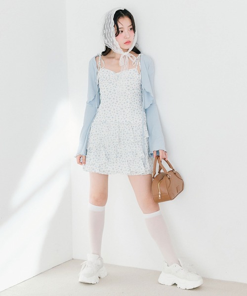 WEB限定】フリルキャミボレロセット（ワンピース）｜OLIVE des OLIVE