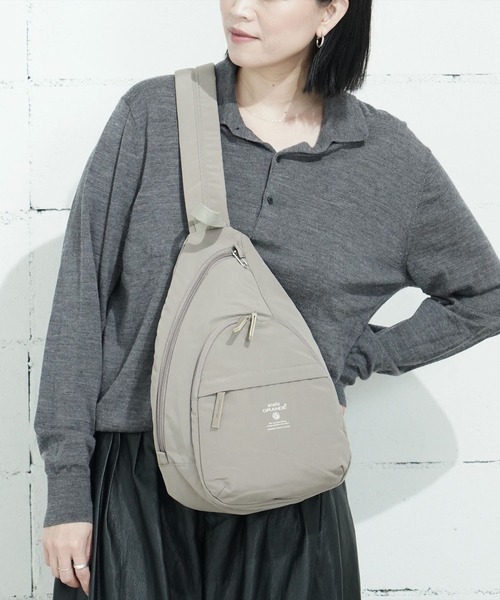 anello GRANDE（アネログランデ）の「"02"≪anello GRANDE≫MOIST/モイスト 6ポケット クロス ボディバッグ（ボディバッグ/ウエストポーチ・レディース・ネイビー/ブラック/グレイッシュベージュ/オリーブ/グレー/アイボリー・ONE SIZE）」の12枚目の写真