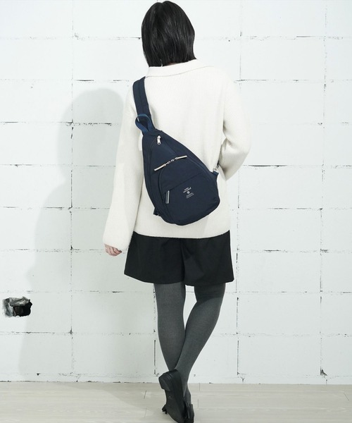 anello GRANDE（アネログランデ）の「"02"≪anello GRANDE≫MOIST/モイスト 6ポケット クロス ボディバッグ（ボディバッグ/ウエストポーチ・レディース・ネイビー/ブラック/グレイッシュベージュ/オリーブ/グレー/アイボリー・ONE SIZE）」の15枚目の写真