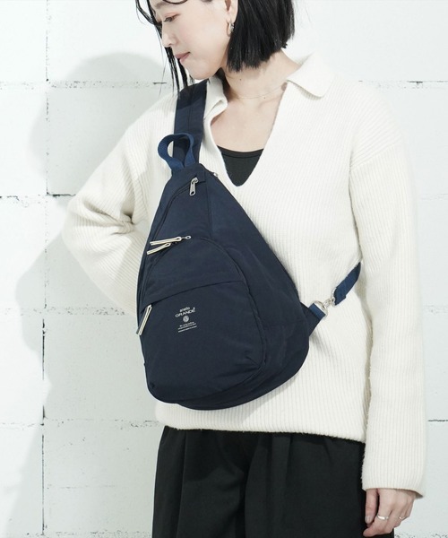 anello GRANDE（アネログランデ）の「"02"≪anello GRANDE≫MOIST/モイスト 6ポケット クロス ボディバッグ（ボディバッグ/ウエストポーチ・レディース・ネイビー/ブラック/グレイッシュベージュ/オリーブ/グレー/アイボリー・ONE SIZE）」の16枚目の写真