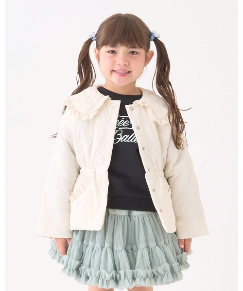 セール】【Lycee mine バレエシリーズ】ミドル丈リボンキルティング