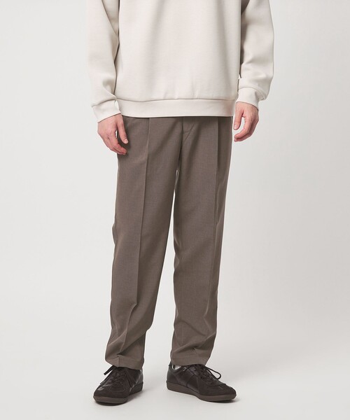 green label relaxing(グリーンレーベルリラクシング)の「【WEB限定】JUST fit ドライポリエステル 1プリーツ イージースラックス -吸水速乾-(その他パンツ・メンズ・ダークグレー/ネイビー/ダークブラウン/オリーブ/グレー系/ブラック・XXL/M/XS/L/S/XL)」の5枚目の写真