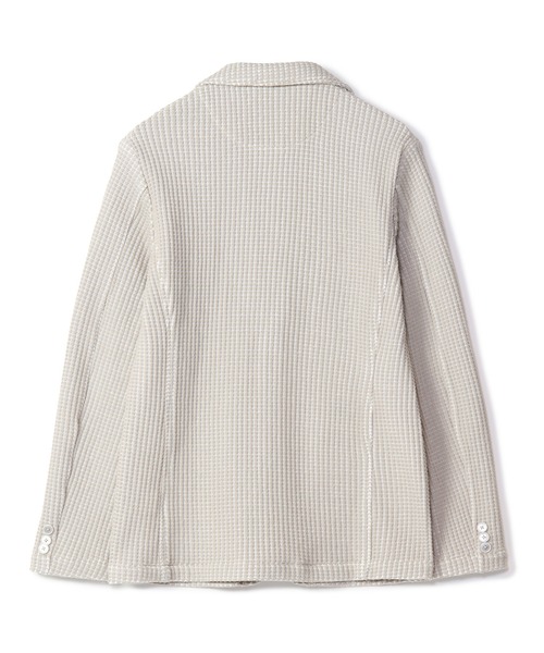 MEN'S BIGI(メンズビギ)の「オニワッフル 2Bライトジャケット(テーラードジャケット・メンズ・ブルー/ベージュ・01/02/03/04)」の15枚目の写真