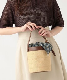 BEAMS HEART（ビームスハート）の「スカーフ バケット ハンドバッグ（ハンドバッグ）」