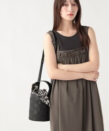 BEAMS HEART（ビームスハート）の「スカーフ バケット ハンドバッグ（ハンドバッグ）」