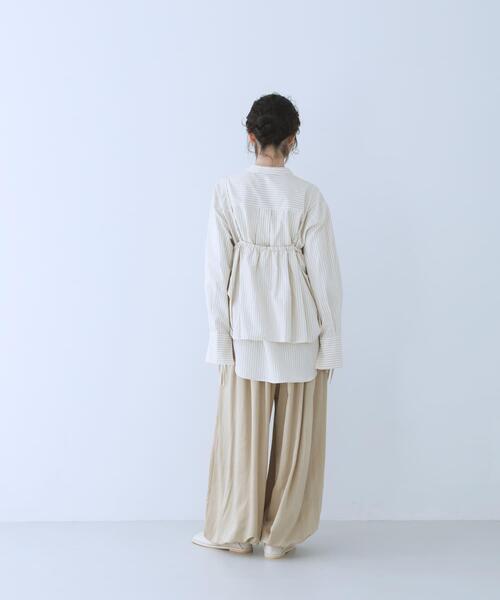 KBF（ケイビーエフ）の「スカートビスチェSETシャツ（シャツ/ブラウス・レディース・グレー系その他/ブルー系その他/ホワイト系その他・ONE）」の9枚目の写真