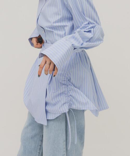 KBF（ケイビーエフ）の「スカートビスチェSETシャツ（シャツ/ブラウス・レディース・グレー系その他/ブルー系その他/ホワイト系その他・ONE）」の13枚目の写真