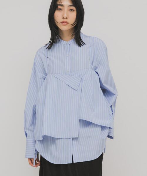 KBF（ケイビーエフ）の「スカートビスチェSETシャツ（シャツ/ブラウス・レディース・グレー系その他/ブルー系その他/ホワイト系その他・ONE）」の15枚目の写真