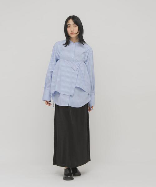 KBF（ケイビーエフ）の「スカートビスチェSETシャツ（シャツ/ブラウス・レディース・グレー系その他/ブルー系その他/ホワイト系その他・ONE）」の18枚目の写真