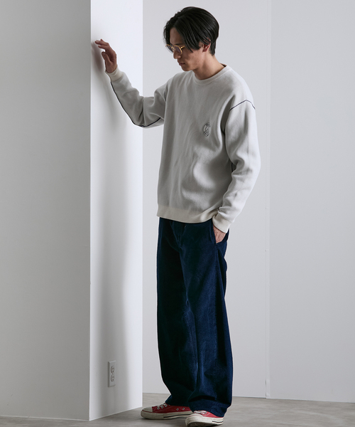 PARIS SAINT-GERMAIN（パリサンジェルマン）の「《再入荷》【Paris Saint-Germain / パリ・サン＝ジェルマン】JP Mall knit pullover（ニット/セーター・メンズ・ホワイト/ブラック/ネイビー・X-LARGE/LARGE/MEDIUM/SMALL）」の19枚目の写真