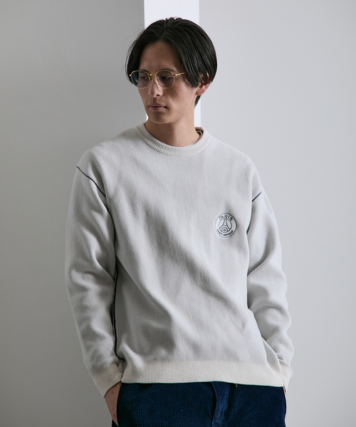 PARIS SAINT-GERMAIN（パリサンジェルマン）の「《再入荷》【Paris Saint-Germain / パリ・サン＝ジェルマン】JP Mall knit pullover（ニット/セーター・メンズ・ホワイト/ブラック/ネイビー・X-LARGE/LARGE/MEDIUM/SMALL）」の21枚目の写真