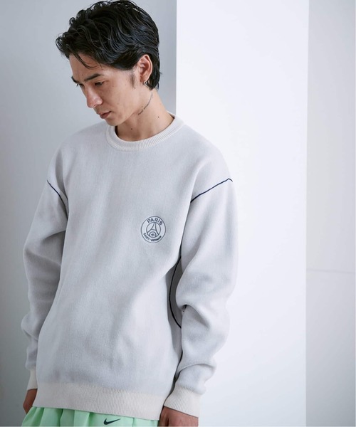 PARIS SAINT-GERMAIN（パリサンジェルマン）の「《再入荷》【Paris Saint-Germain / パリ・サン＝ジェルマン】JP Mall knit pullover（ニット/セーター・メンズ・ホワイト/ブラック/ネイビー・X-LARGE/LARGE/MEDIUM/SMALL）」の4枚目の写真