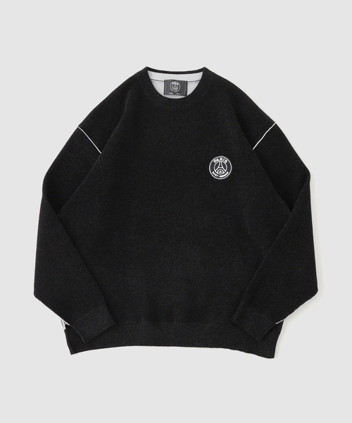 PARIS SAINT-GERMAIN（パリサンジェルマン）の「《再入荷》【Paris Saint-Germain / パリ・サン＝ジェルマン】JP Mall knit pullover（ニット/セーター・メンズ・ホワイト/ブラック/ネイビー・X-LARGE/LARGE/MEDIUM/SMALL）」の7枚目の写真