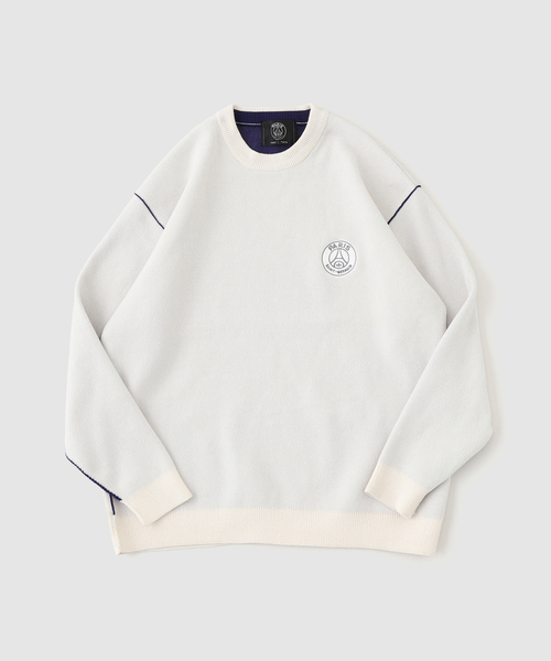 PARIS SAINT-GERMAIN（パリサンジェルマン）の「《再入荷》【Paris Saint-Germain / パリ・サン＝ジェルマン】JP Mall knit pullover（ニット/セーター・メンズ・ホワイト/ブラック/ネイビー・X-LARGE/LARGE/MEDIUM/SMALL）」の8枚目の写真