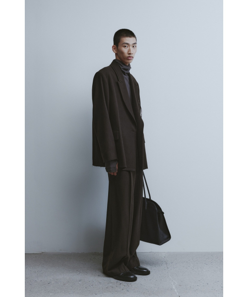 YOUTH(ユース)の「Oversized Double Breasted Jacket - Dark Brown(テーラードジャケット・レディース・その他・MEDIUM/LARGE/SMALL)」の12枚目の写真